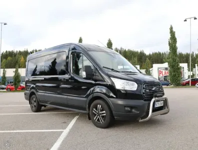 Ford Transit Van 350 2,0 TDCi 170 hv A6 Etuveto Trend L3H2 - ALV, 5-paikkainen matkailuajoneuvo, P-A Lämmitin, B-Kortillinen, Suomi-auto - J. autoturva - Ilmainen kotiintoimitus